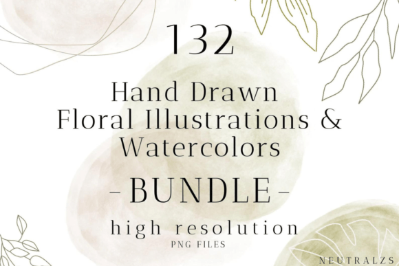 Elevate Your Designs with a Premium Floral PNG Clipart Bundle