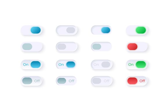 Elevate Your UI with the On and Off Switches Kit