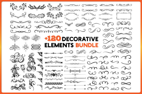 Unlocking Creative Potential with the 120 Decorative Elements Set