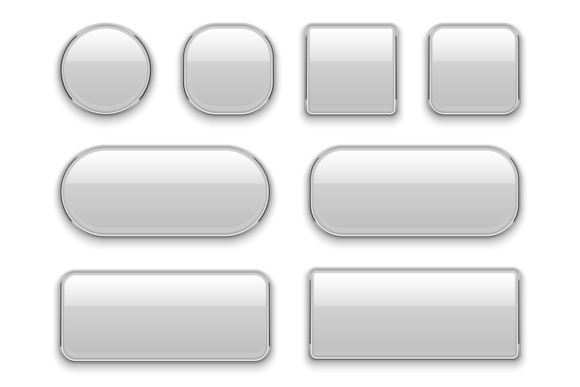 Why White Buttons Chrome Frame 3D Realistic Elements Are Changing Modern Web Design